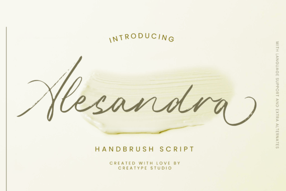 Alesandra: Elevate Your Design Projects with Elegant Typography