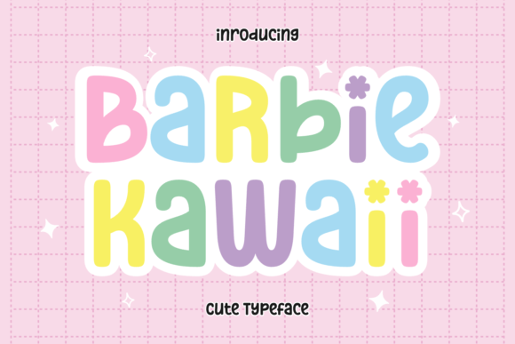 Barbie Kawaii Font: Elevate Your Design with Playful Charm