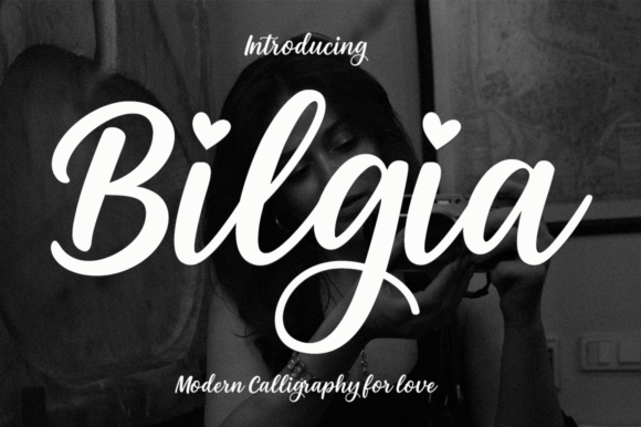 Bilgia: A Modern Calligraphy Font for Elegant Design