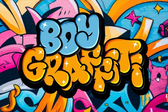 Boy Graffiti: Urban Typography for Bold Design