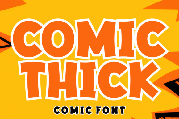 Comic Thick Bold Fonts: Inject Playful Energy into Your Designs