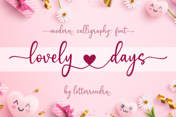 Creating Timeless Visuals with the Lovely Days Font