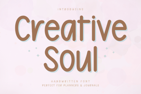 Creative Soul: The Handwritten Font for Modern Design