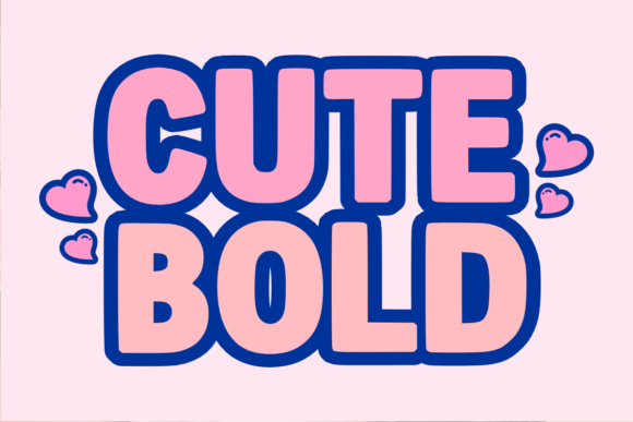 Cute Bold Font: A Playful Typeface for Modern Design