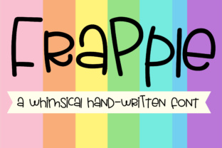 Frapple: A Whimsical Font for Creative Design
