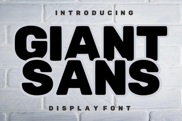 Giant Sans: The Bold Typeface for Maximum Visual Impact
