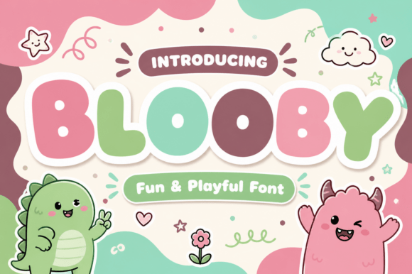 Inject Playful Personality: The Blooby Font for Designers
