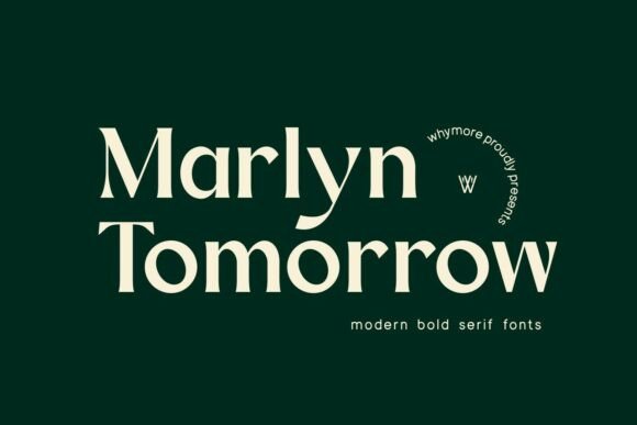 Marlyn Tomorrow: A Typeface for Refined Branding