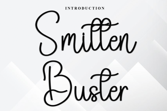 Smitten Buster: Enchanting Holiday Typography for Designers