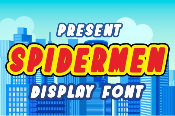 Spidermen: A Friendly Font for Creative Projects