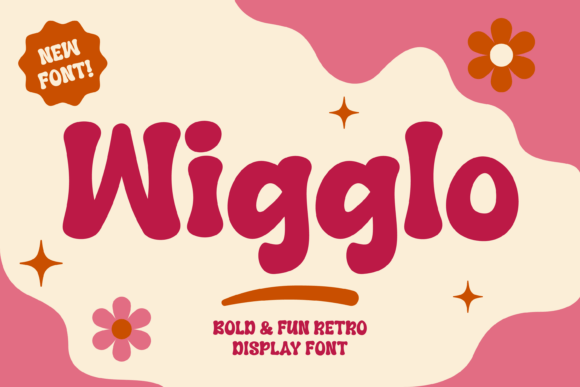 Wigglo: A Retro Font for Bold Visual Design