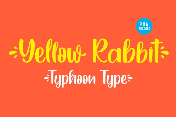 Yellow Rabbit: A Friendly Font for Modern Design